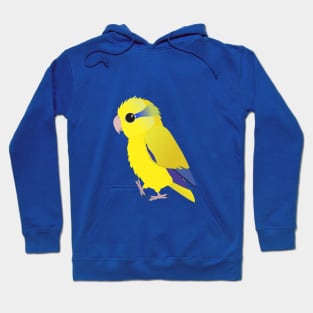 Cute yellow pacific parrotlet Hoodie